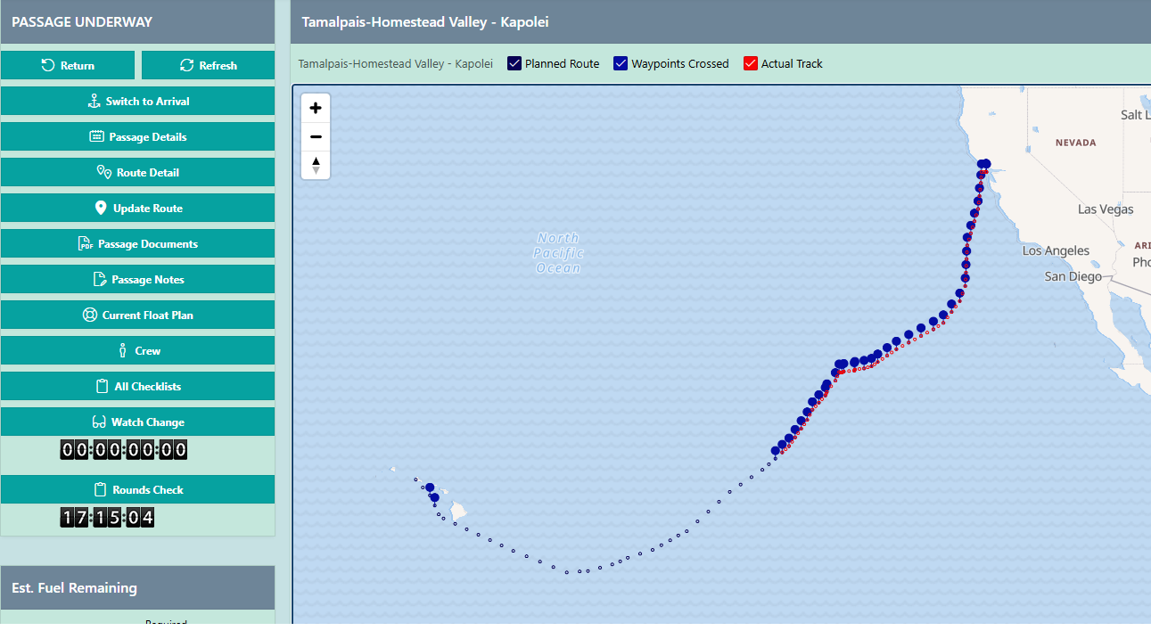 NAVOPLAN Passage Planning screenshot