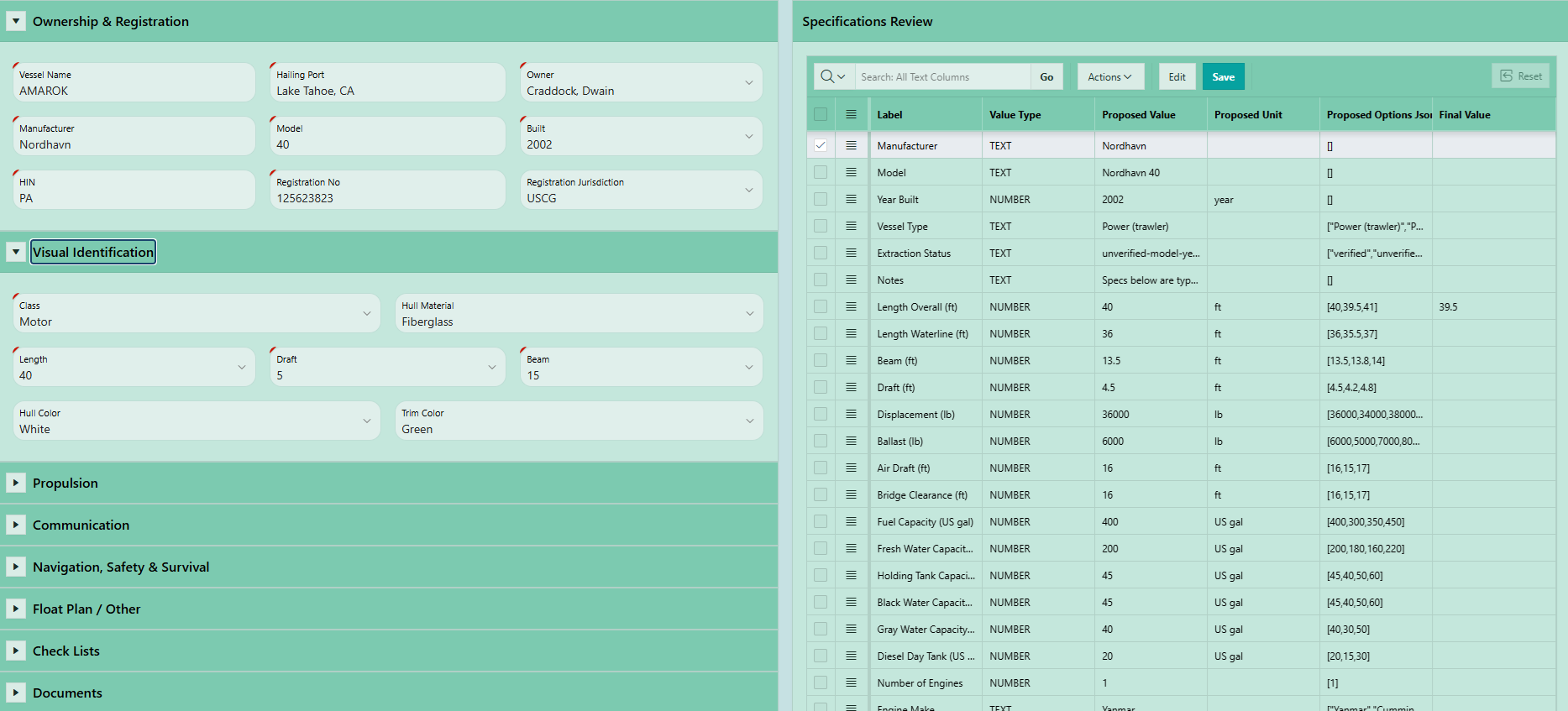 NAVOPLAN Vessel Readiness screenshot